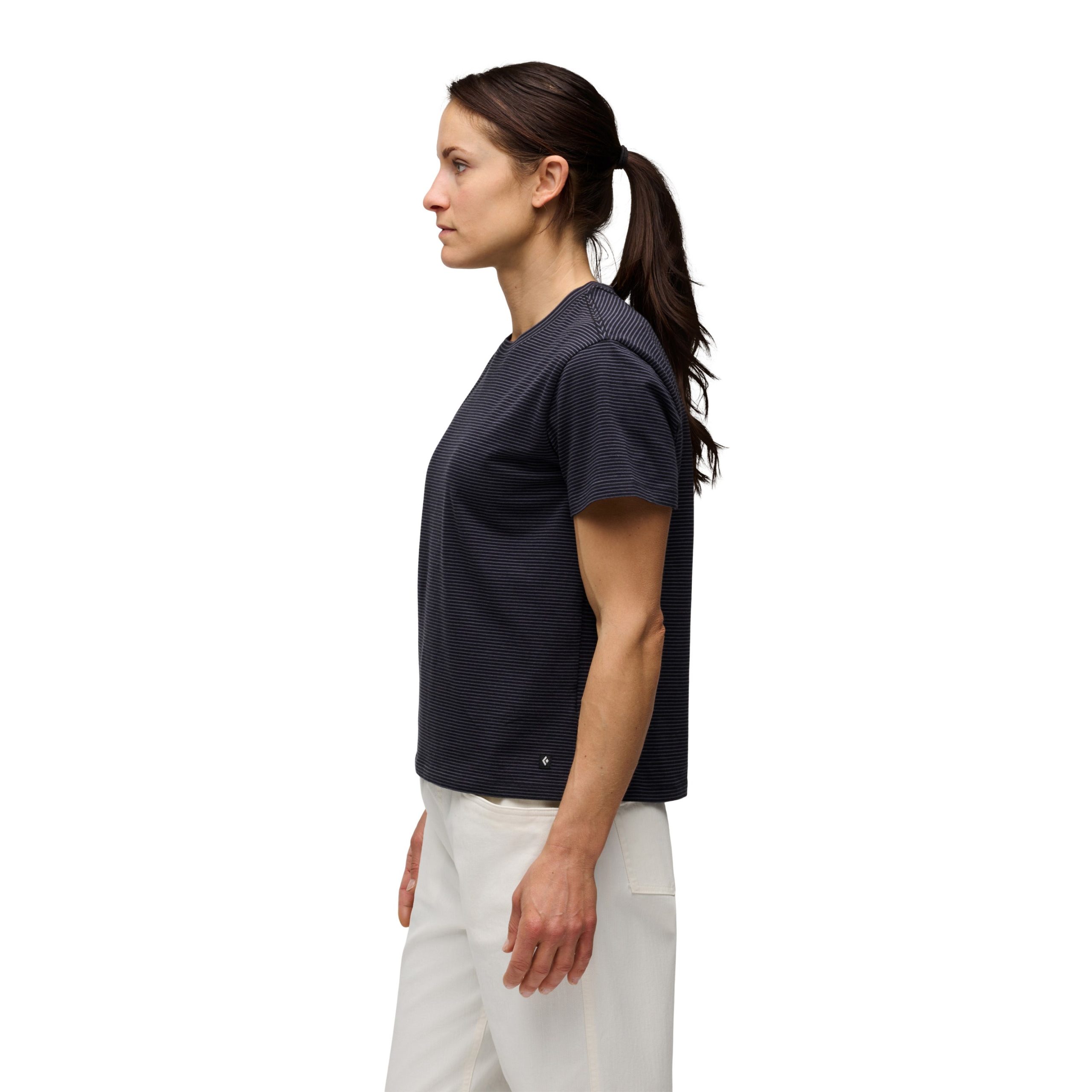 Women's BD Stripe Short Sleeve Tee Long - Image 3