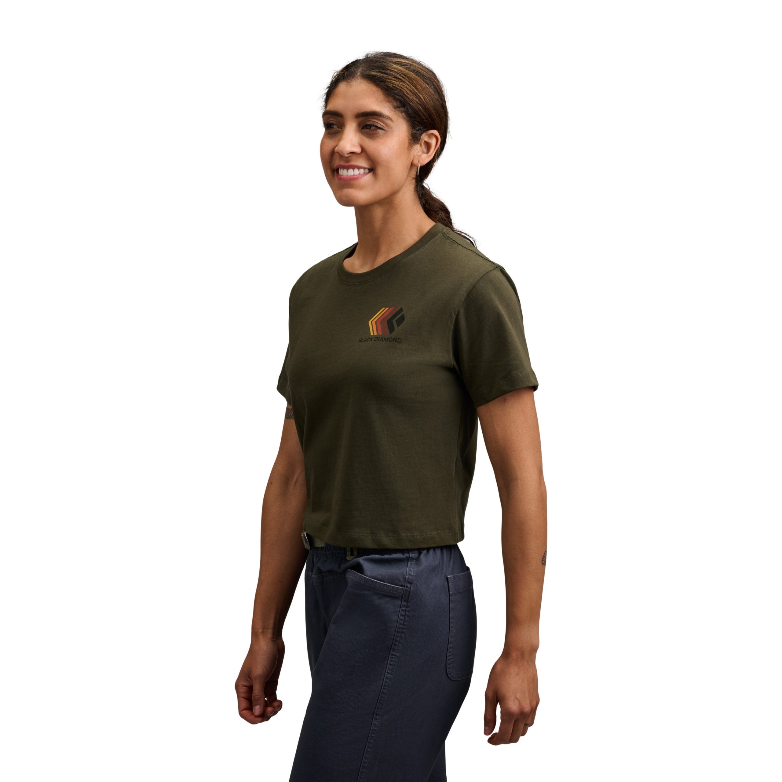Women's Faded Crop Short Sleeve Tee - Image 13