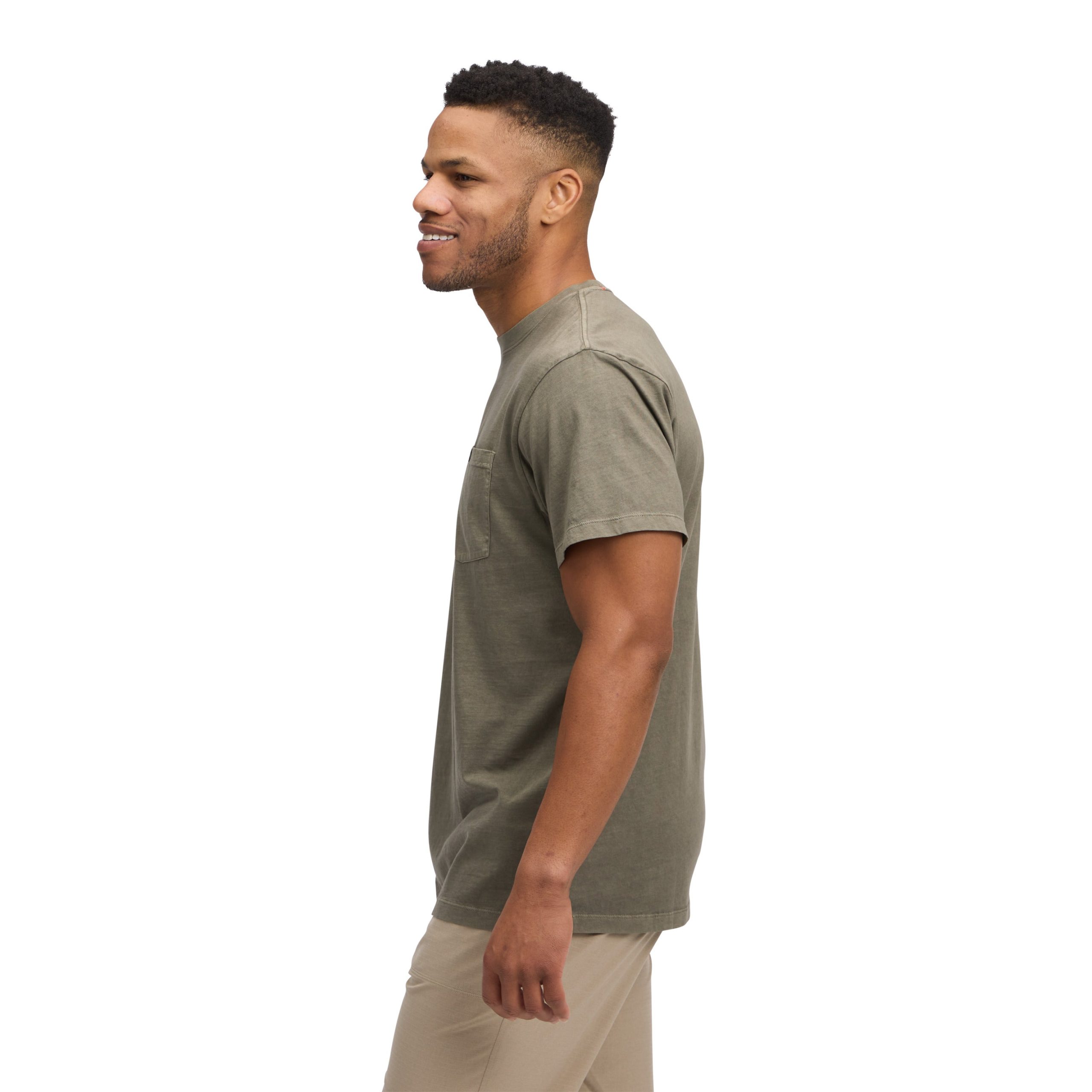 Men's Diamond Patch Short Sleeve Pocket Tee - Image 14