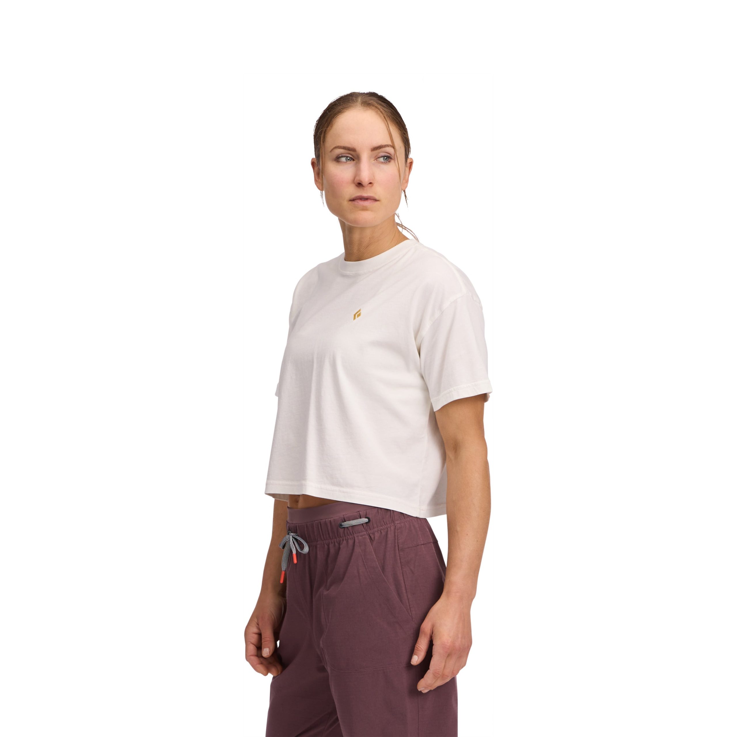 Women's Diamond Crop Short Sleeve Tee - Image 6
