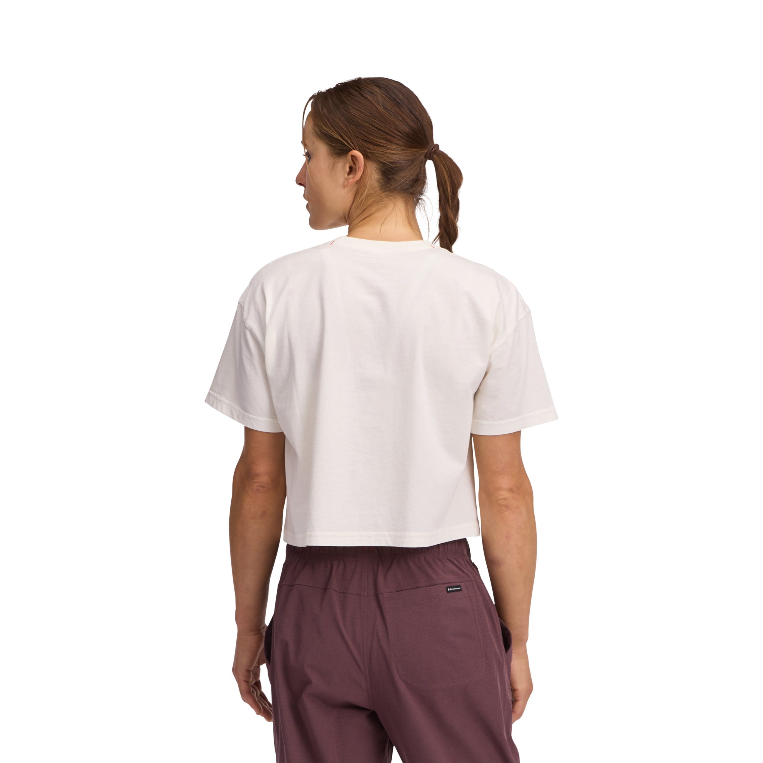 Women's Diamond Crop Short Sleeve Tee - Image 9