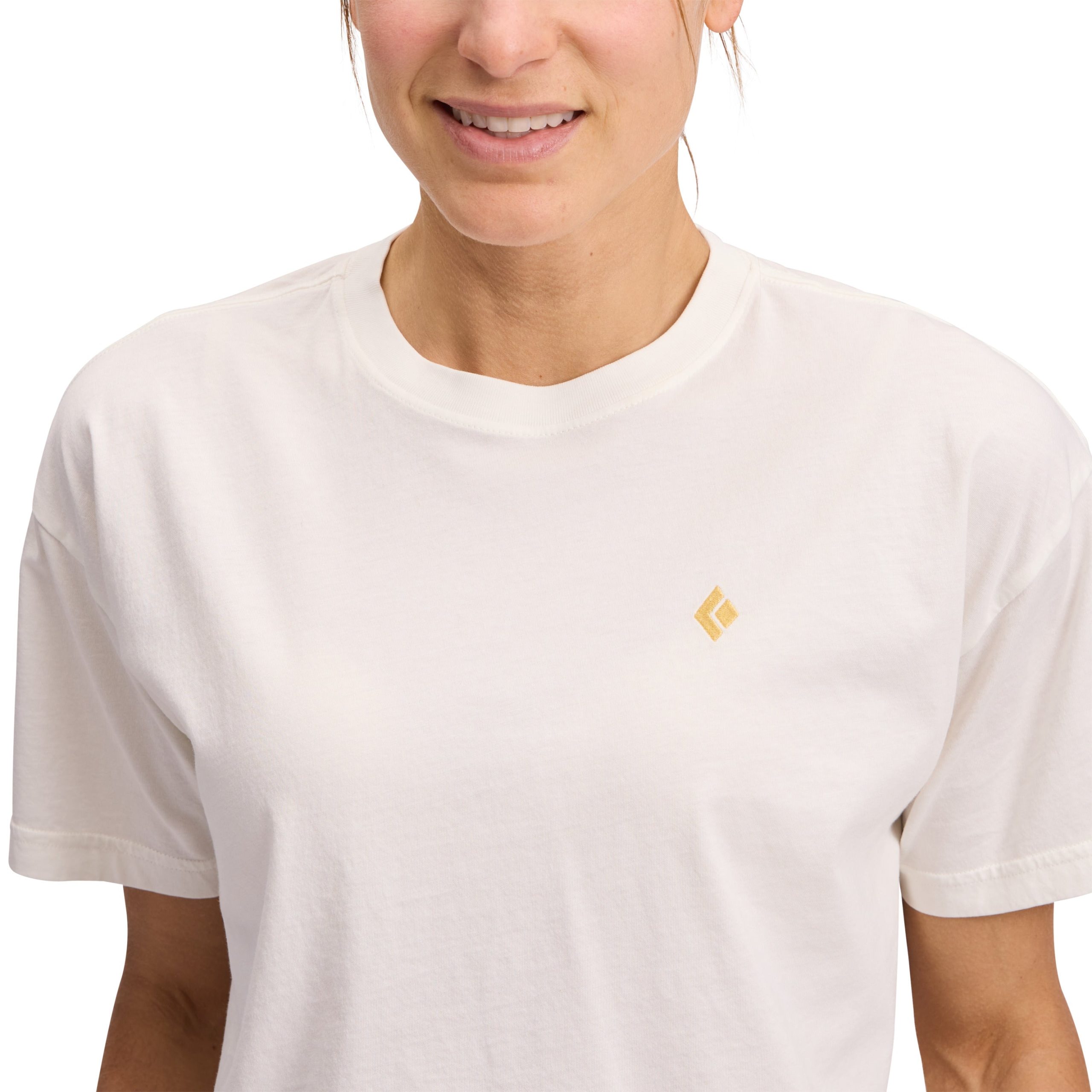 Women's Diamond Crop Short Sleeve Tee - Image 8