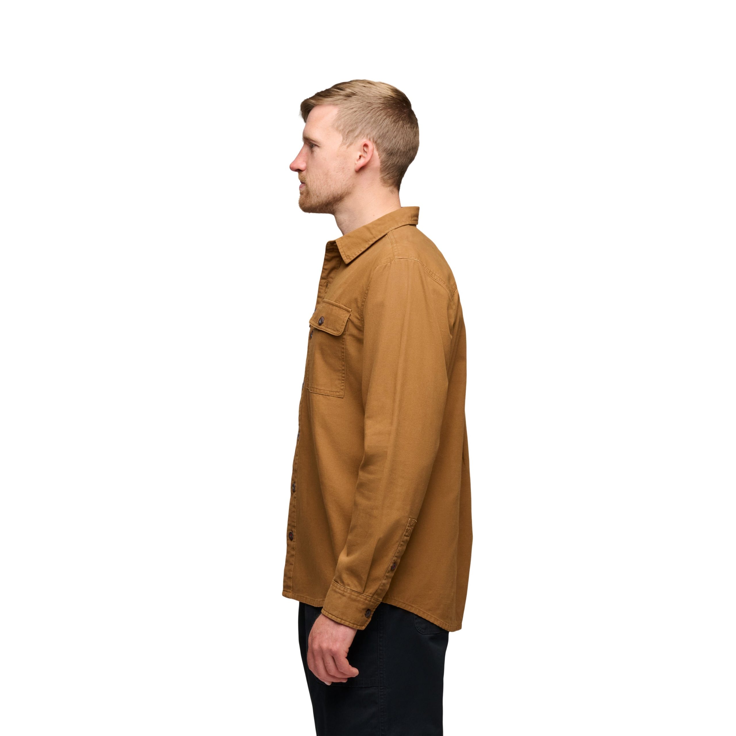 Men's Canvas Long Sleeve Shirt - Image 8