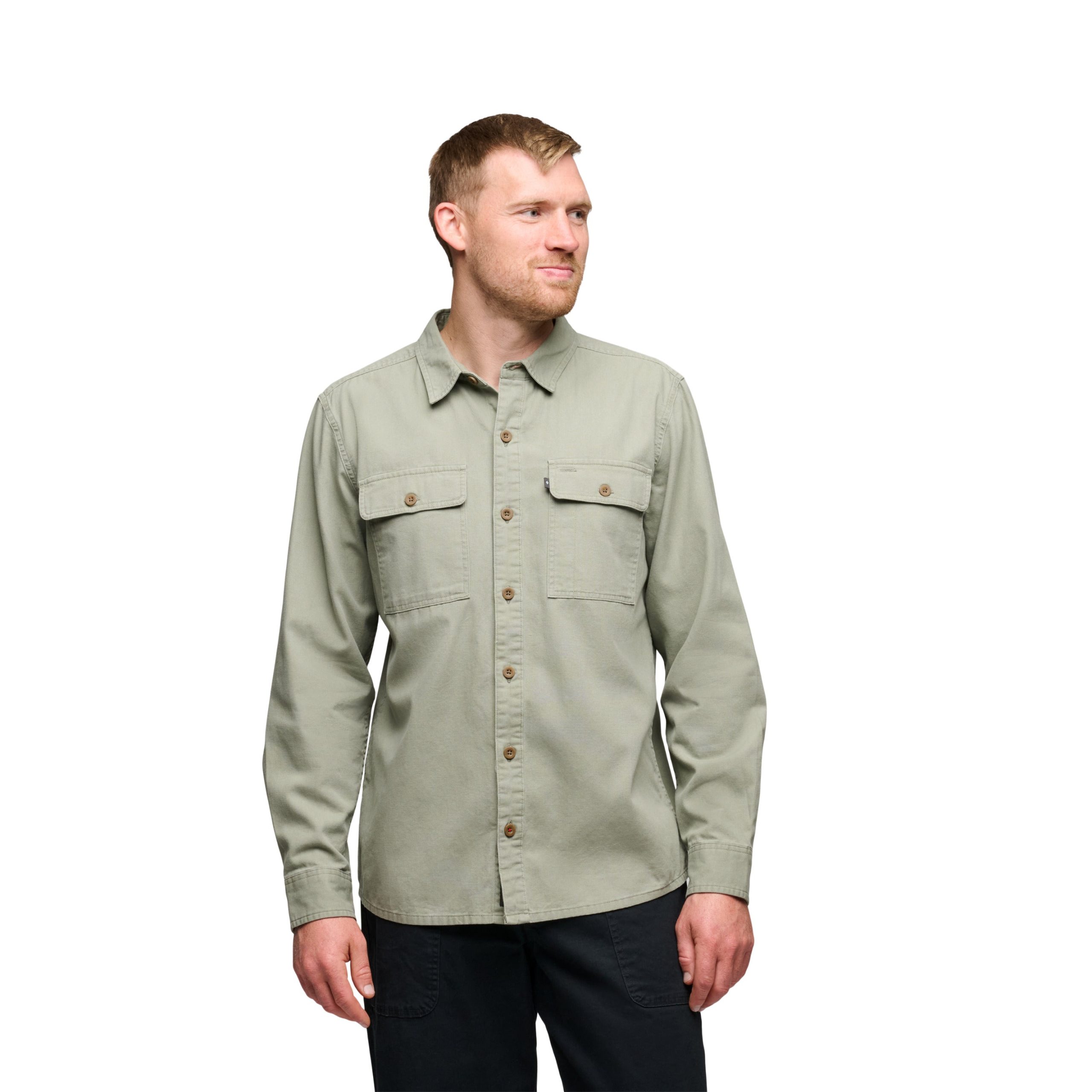 Men's Canvas Long Sleeve Shirt - Image 12